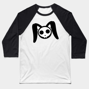 Bunny Skull Baseball T-Shirt